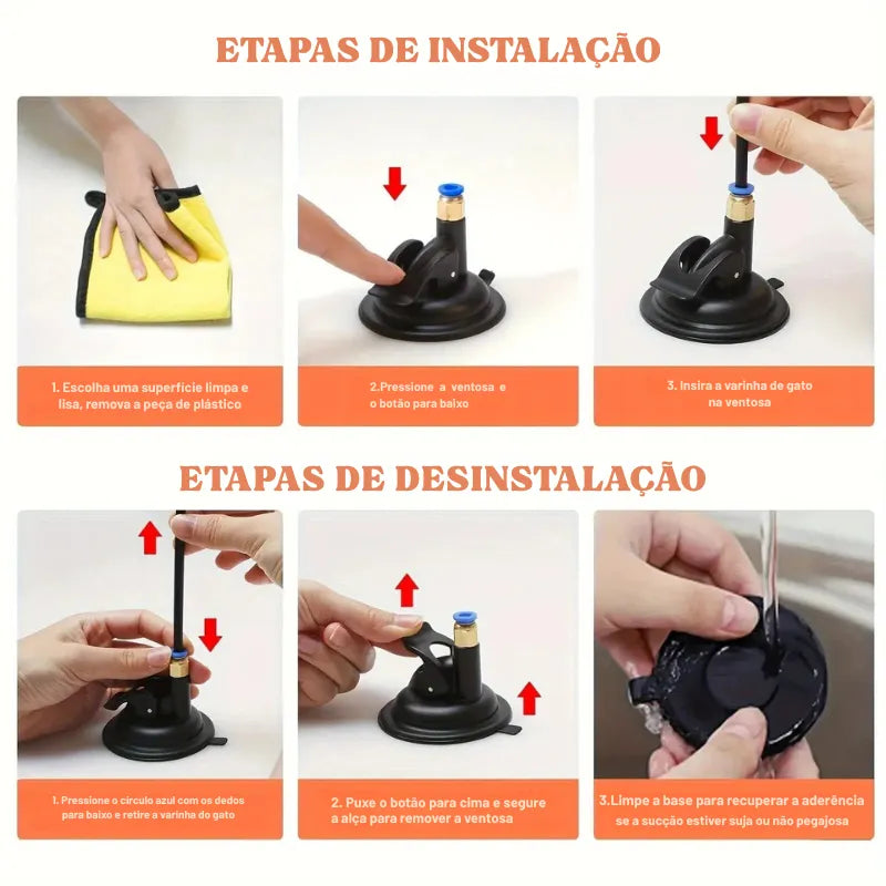 Varinha Fixa com Pena