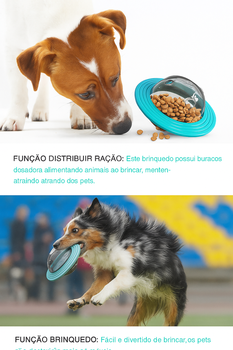 Brinquedos Interativos com Dispensadores de Petiscos