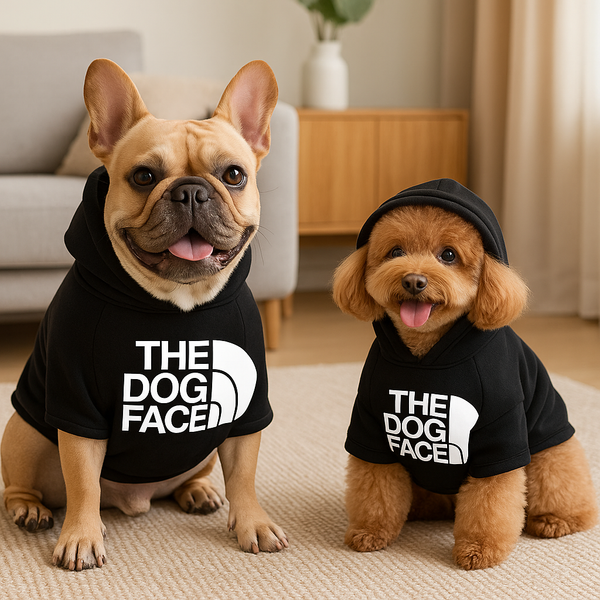 Moletom de Inverno com Capuz e Sem Capuz para Cães