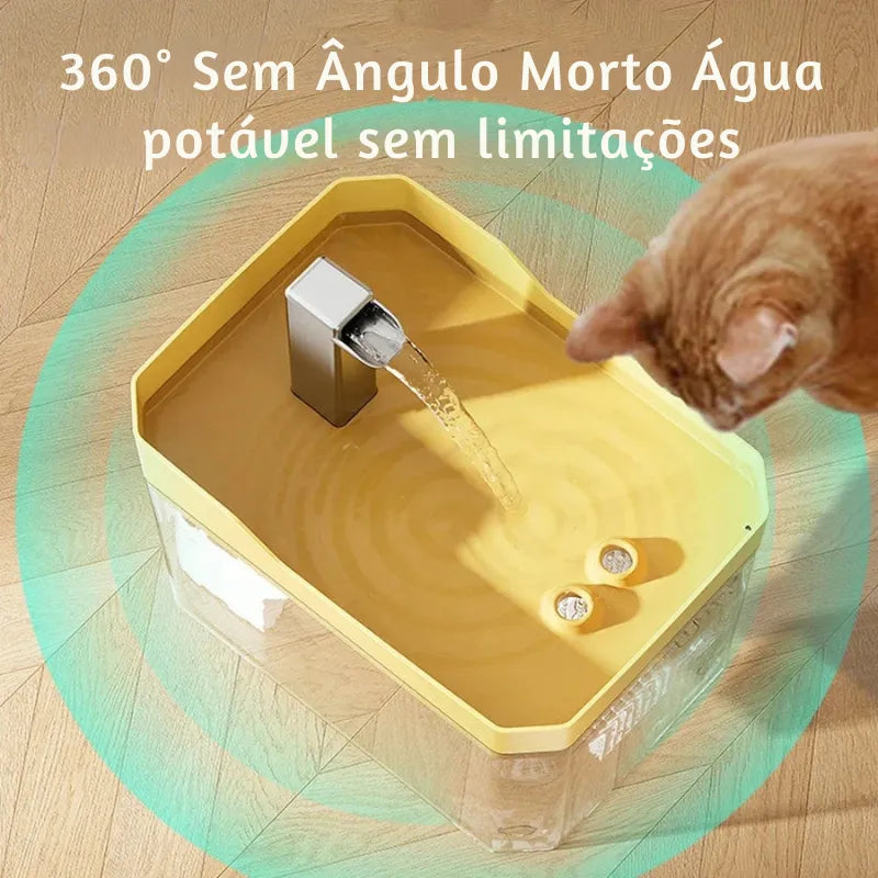 Automatic Water Fountain for Cats and Pets 