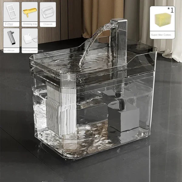 Automatic Water Fountain for Cats and Pets 