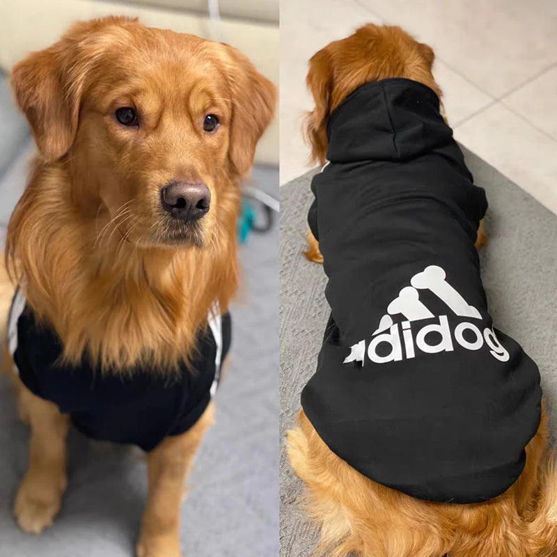 Moletom ADIDOG com Capuz para Cães de Todos os Portes