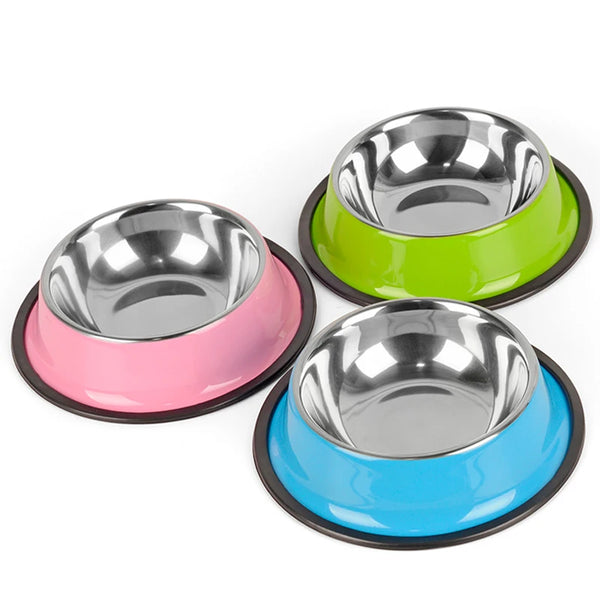 Tigelas de Aço Inoxidável para Pets