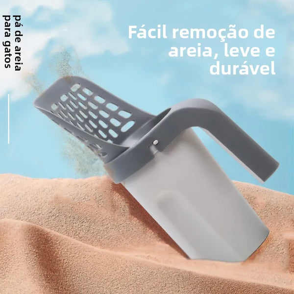 Pá Coletora com Sistema de Saco Integrado