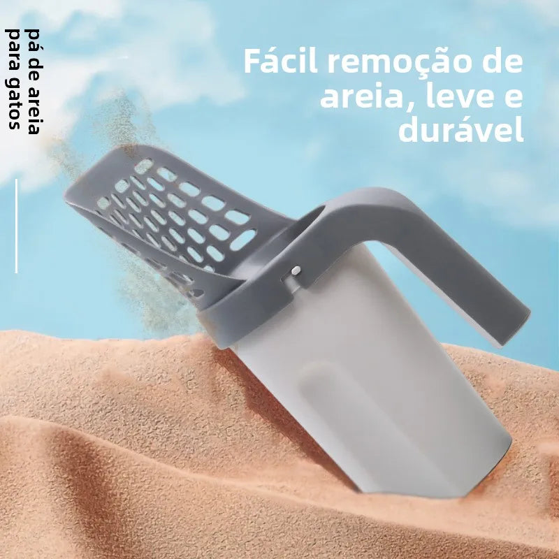 Pá Coletora com Sistema de Saco Integrado