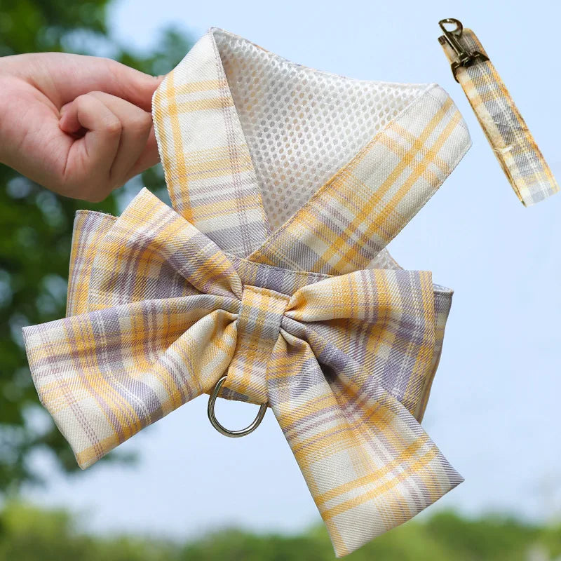 Peitoral Vestido com Saia para Cães e Gatos