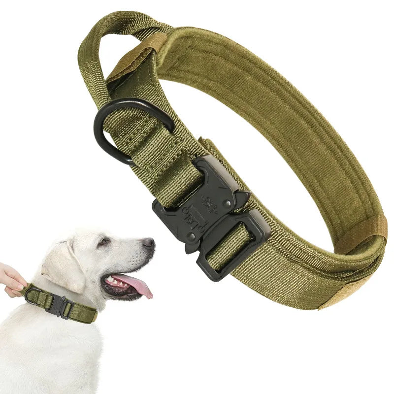 Coleira Tática Resistente para Cães