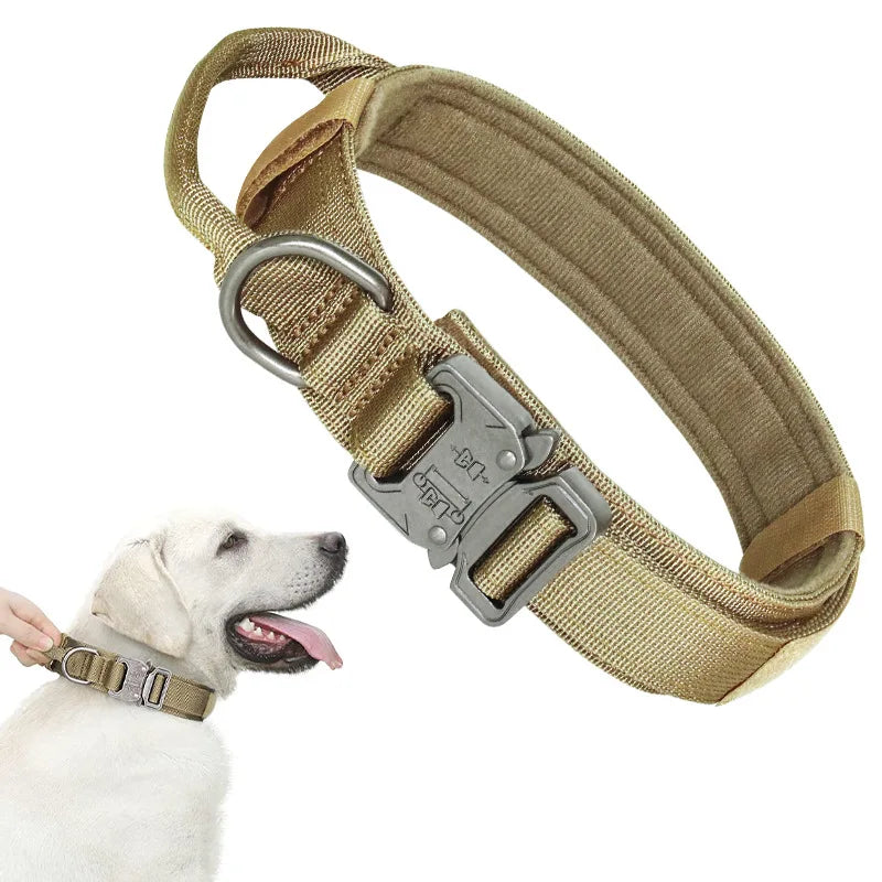 Coleira Tática Resistente para Cães