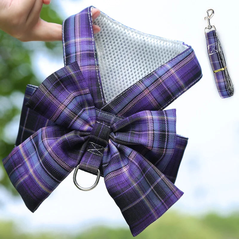 Peitoral Vestido com Saia para Cães e Gatos