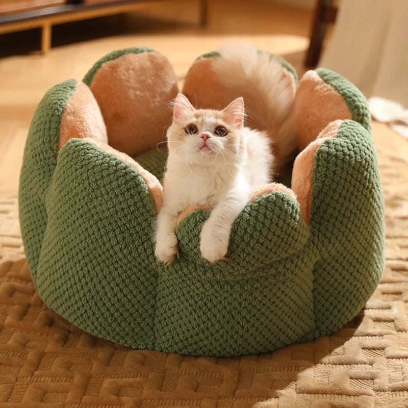 Cama de Luxo Quentinha & Confortável para Pets