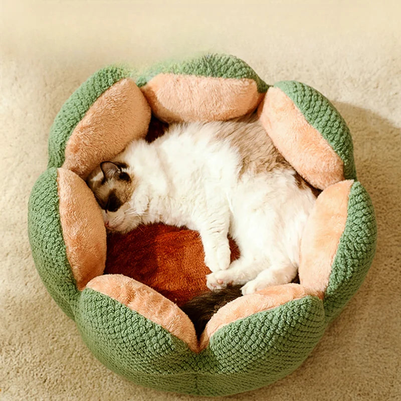 Cama de Luxo Quentinha & Confortável para Pets