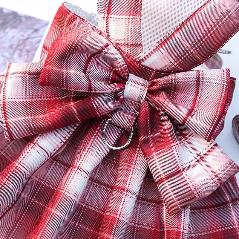 Peitoral Vestido com Saia para Cães e Gatos