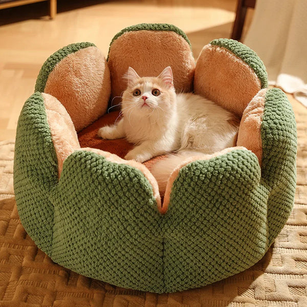 Cama de Luxo Quentinha & Confortável para Pets