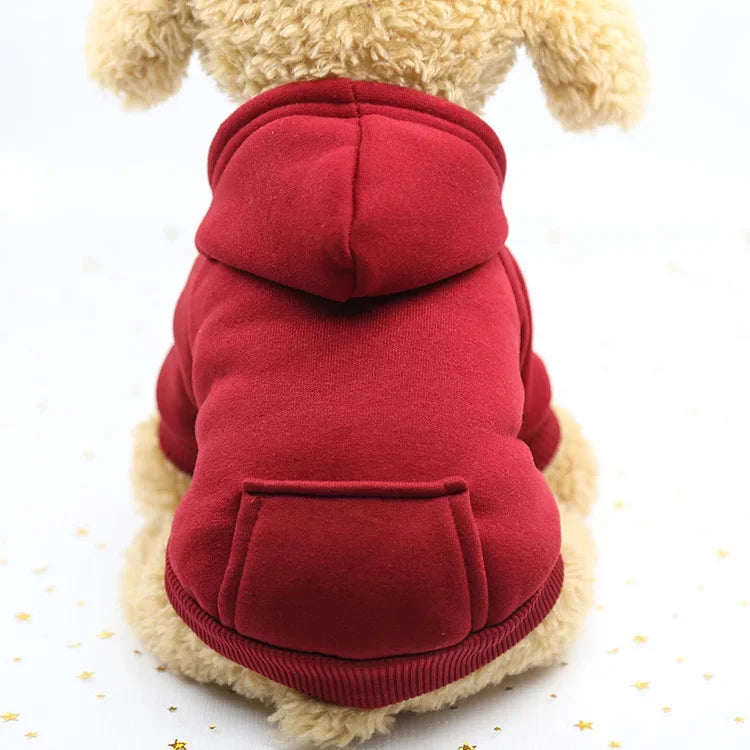 Moletom Quentinho com Capuz para Cães