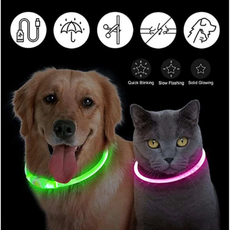 Luminous LED Pet Collar 