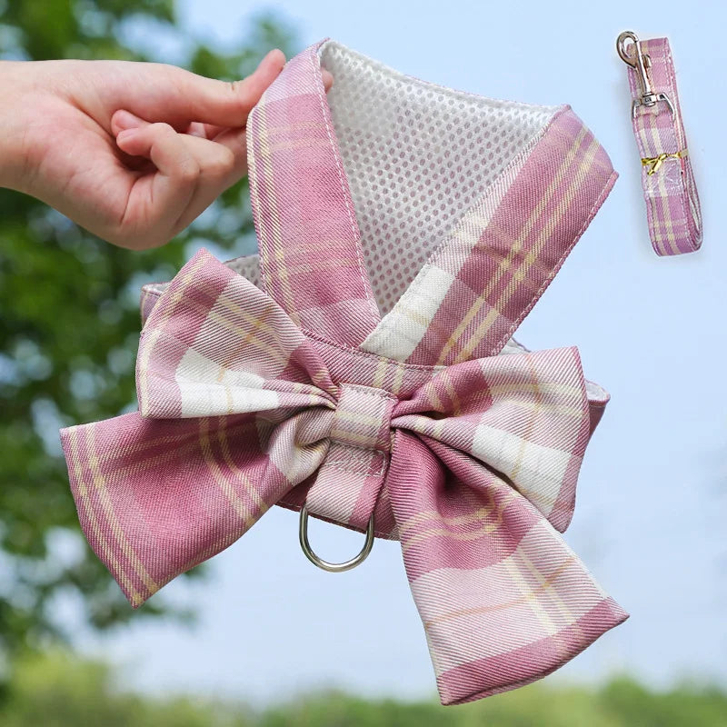 Peitoral Vestido com Saia para Cães e Gatos