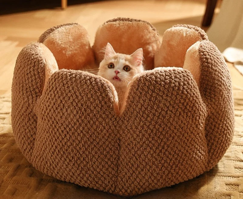 Cama de Luxo Quentinha & Confortável para Pets