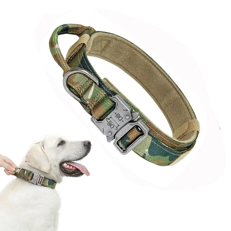 Coleira Tática Resistente para Cães