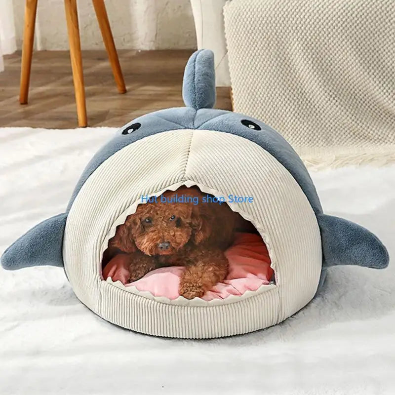 Cama Tubarão Conforto para Cães e Gatos