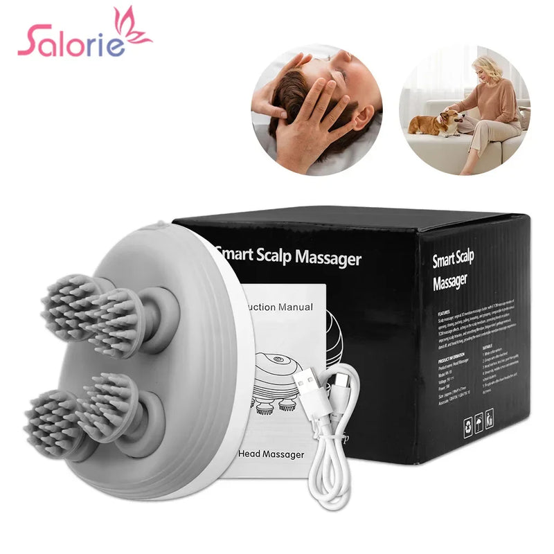Massageador Elétrico de Cabeça para Gatos