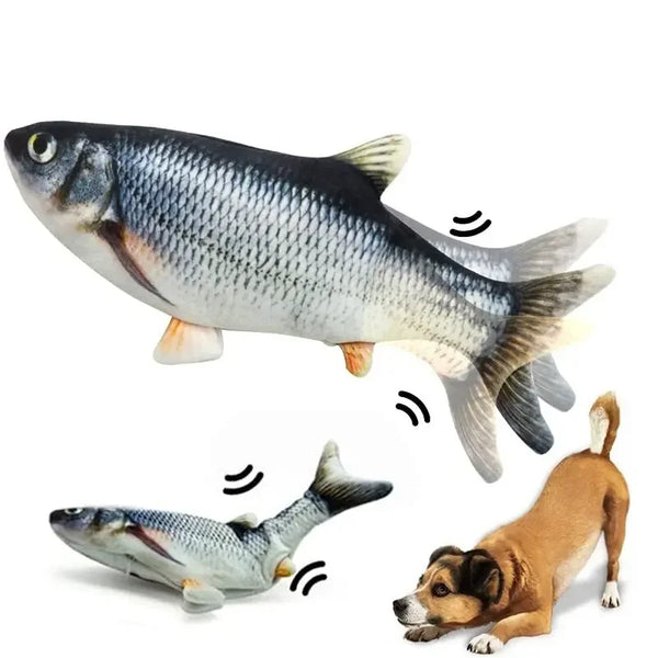 Peixe Elétrico Interativo para Gatos e Cães