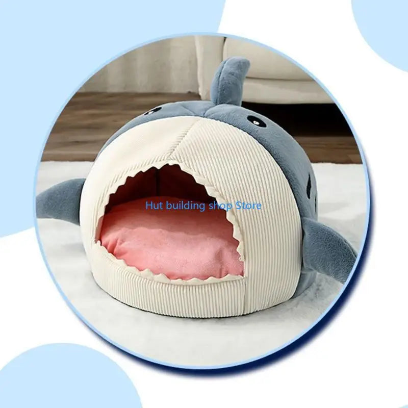 Cama Tubarão Conforto para Cães e Gatos
