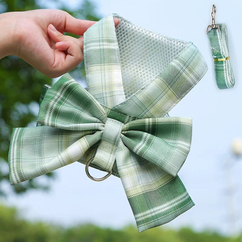 Peitoral Vestido com Saia para Cães e Gatos