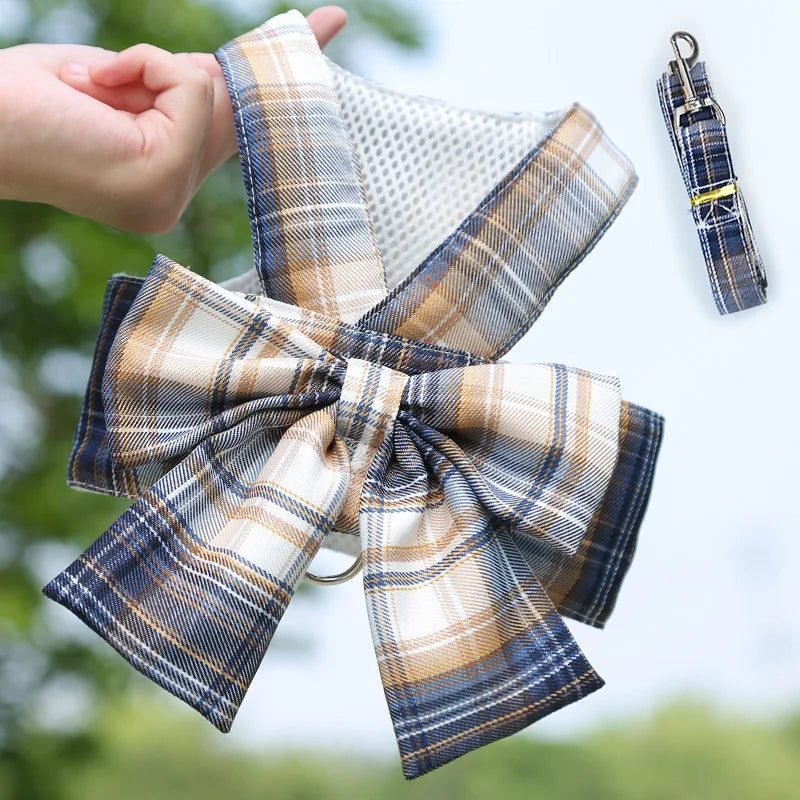 Peitoral Vestido com Saia para Cães e Gatos