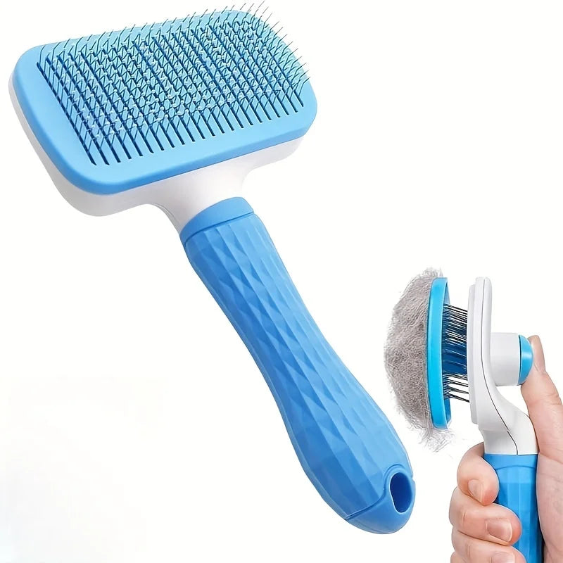 Self-Cleaning Brush for Dogs and Cats 