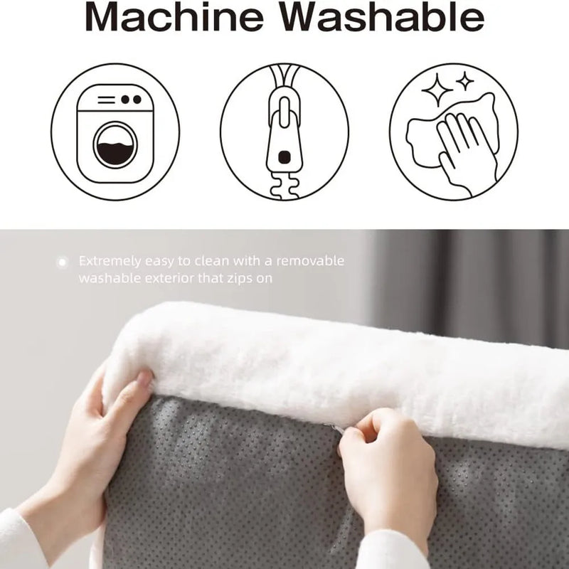Cama Pet Sofá Luxo Lavável para Cães e Gatos