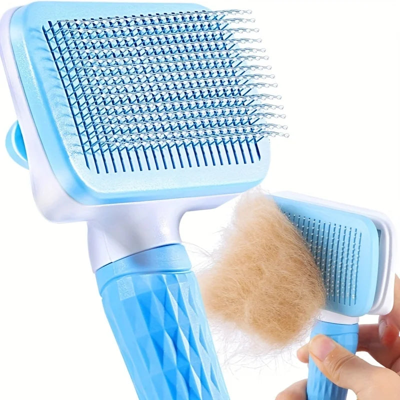 Self-Cleaning Brush for Dogs and Cats 
