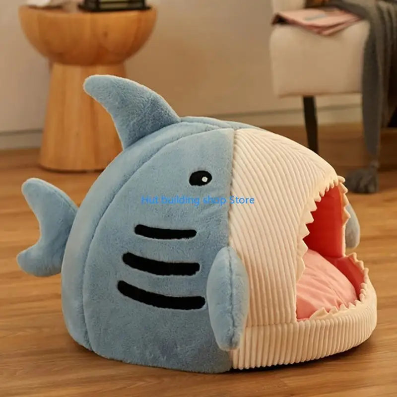 Cama Tubarão Conforto para Cães e Gatos