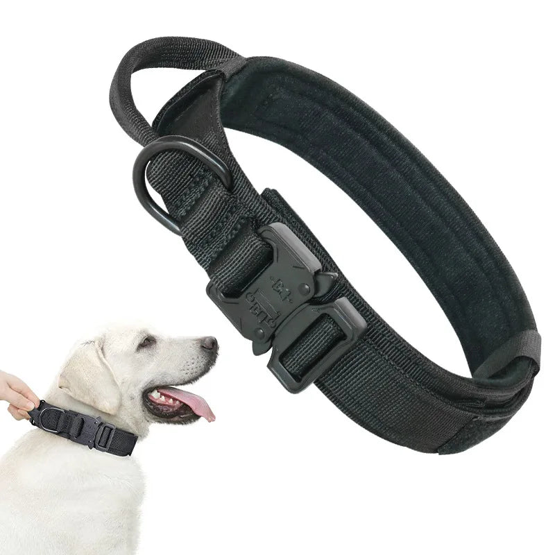 Coleira Tática Resistente para Cães