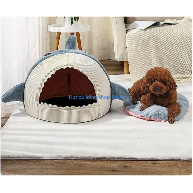 Cama Tubarão Conforto para Cães e Gatos