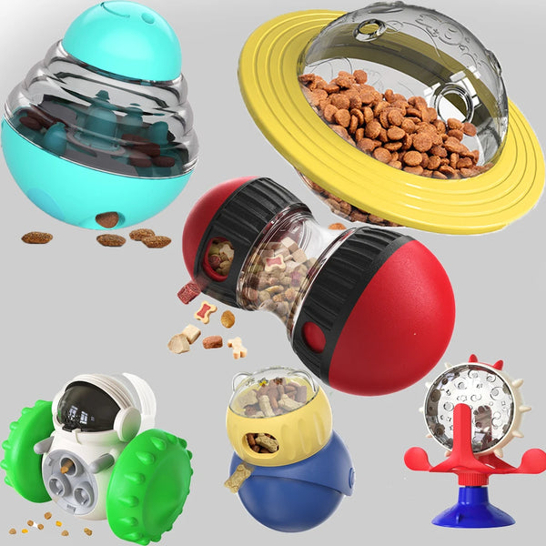 Brinquedos Interativos com Dispensadores de Petiscos