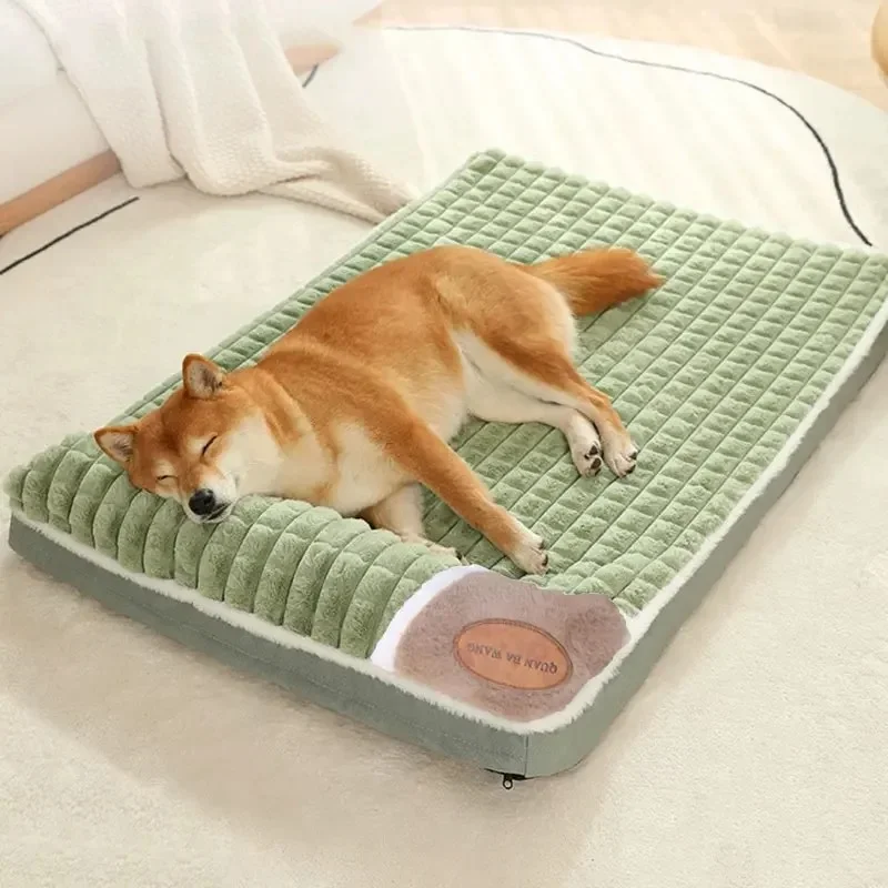 Almofada Fofa Removível e Lavável para Pet, Ninho Quente para Cão e Gato, Cam